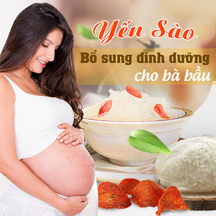 yến sào cho bà bầu